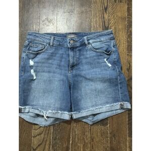 Women's DL1961 Jean Shorts Size 28 Cutoffs Rolled Cuff
